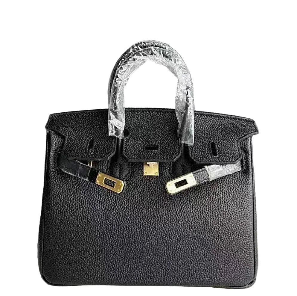 Sac à main « Luxe » inspi Birkin boucle doré