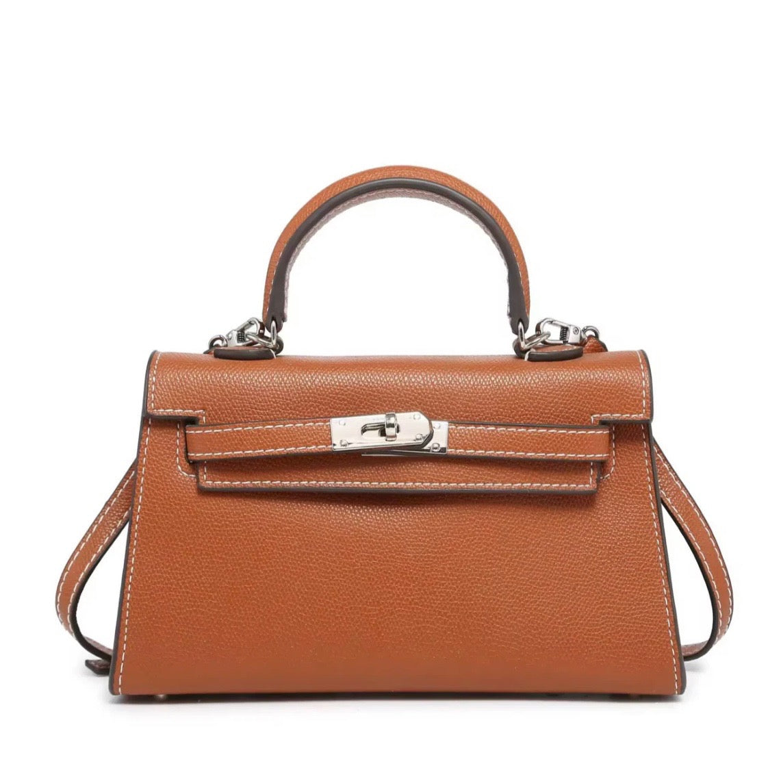 Sac « Camel » boucle doré